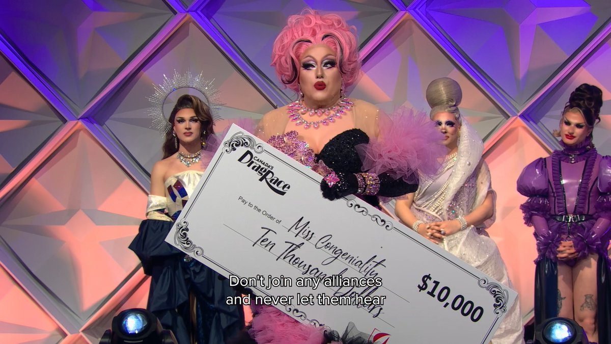 SPOILER ALERT: Miss Congeniality is... 💖 #CanadasDragRace Where to watch: 🇨🇦: @cravecanada 🌎: WOW Presents Plus