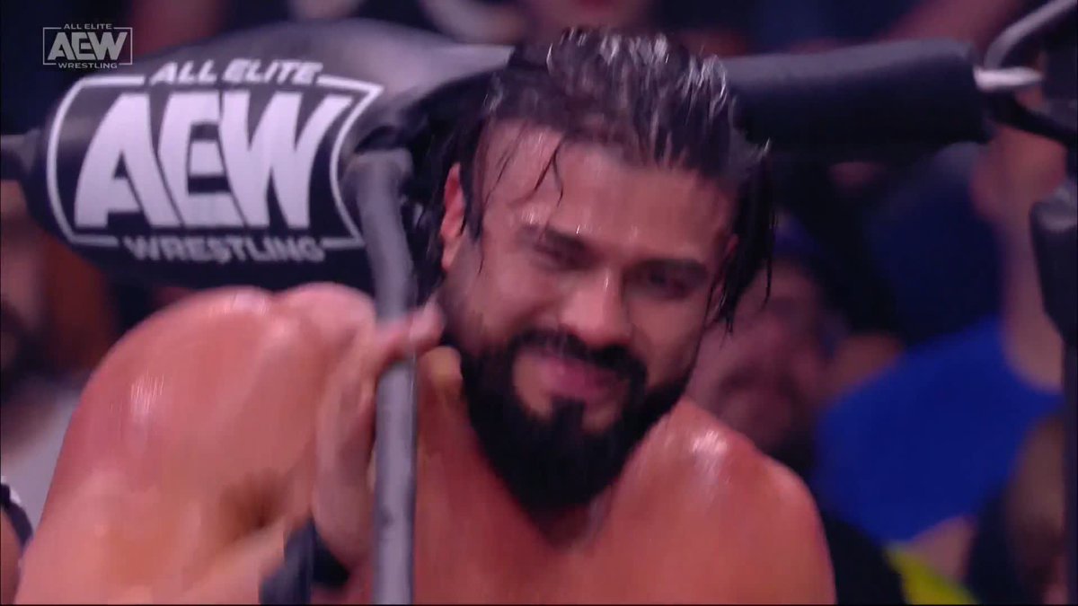 Dragon Lee was doing this to Kenny Omega, and now he can't even get on TV...sigh