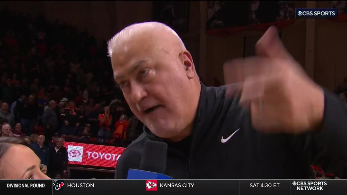 What an interview 😂 Oregon State Hoops Emily Proud caught up with Michael Rataj after Oregon State's upset win over No. 16 Gonzaga.