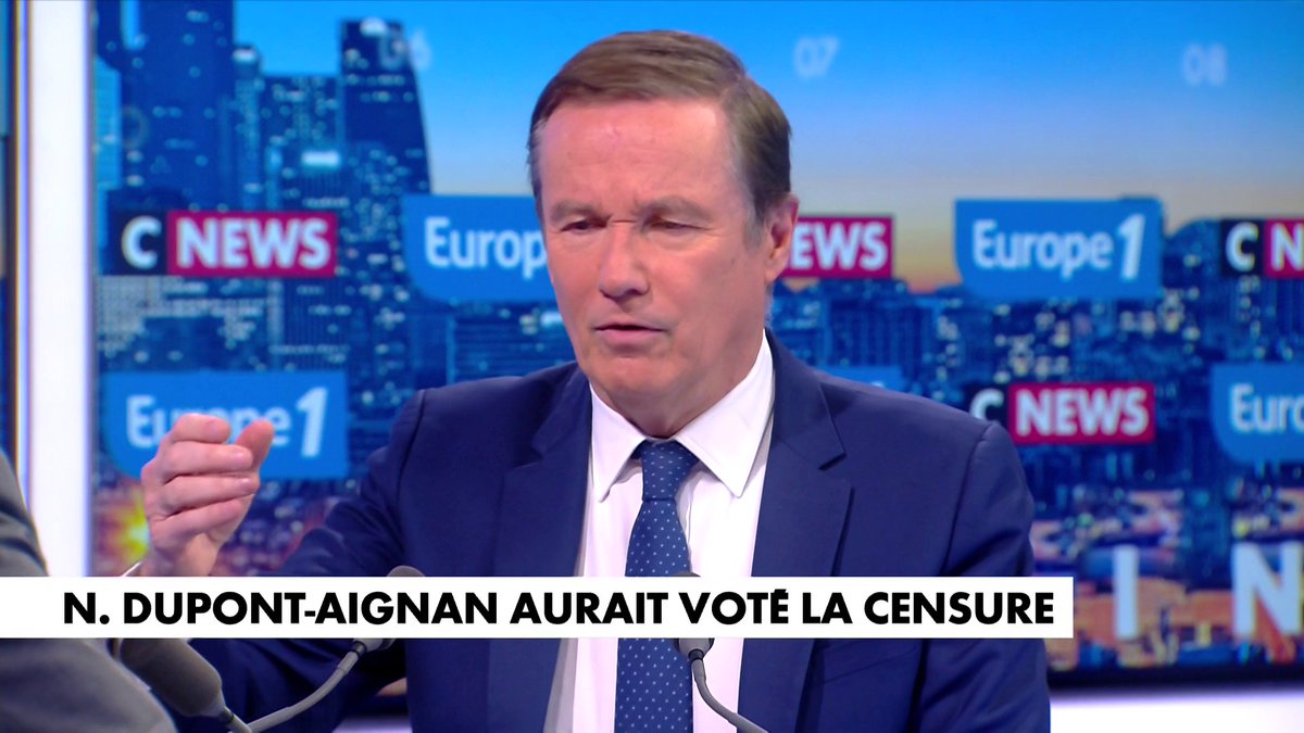 Nicolas Dupont-Aignan, président de Debout la France, affirme : «Le pays est en train de foncer, comme le Titanic, droit dans l'iceberg» dans #LaGrandeInterview