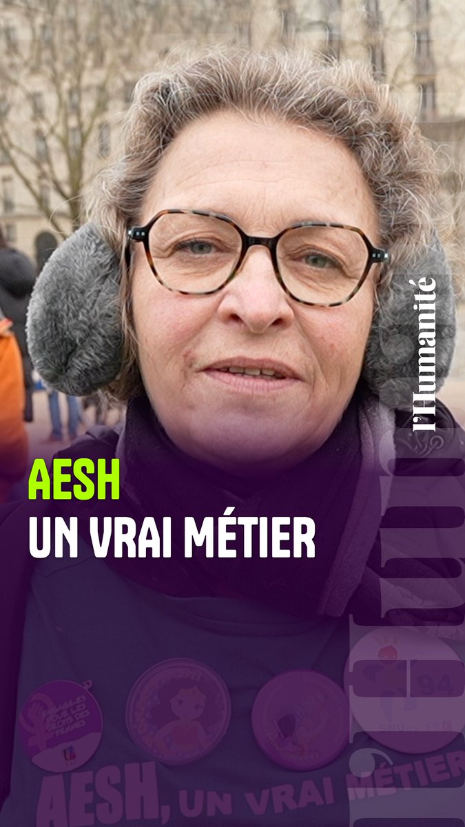 « Il me reste 240 € par mois pour manger » Plusieurs centaines d’accompagnants d’élèves en situation de handicap (AESH) ont manifesté ce jeudi 16 janvier à travers la France ➡️