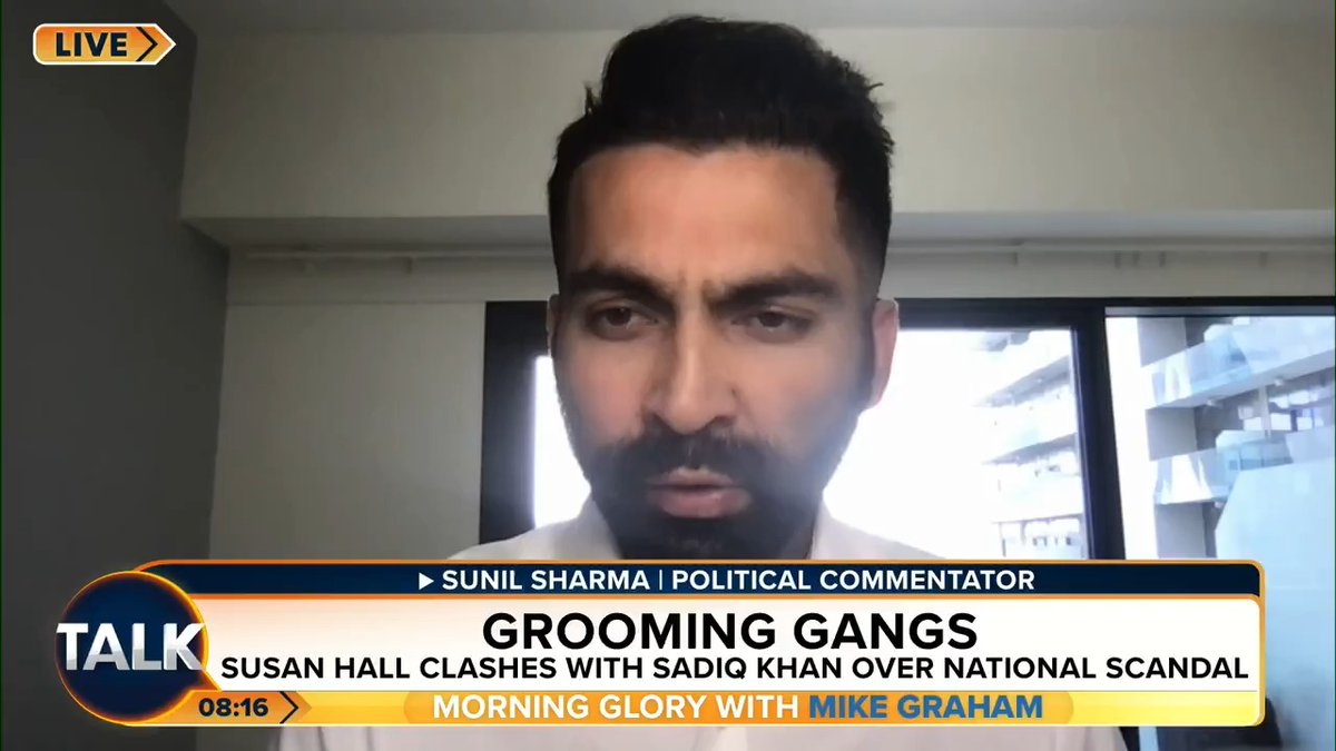 Sadiq Khan refused to say if grooming gangs operate in London, in a fiery clash with Susan Hall. Political commentator Sunil Sharma: “I don’t think there is a more dangerous person in UK politics than Sadiq Khan.” Mike Graham 🇬🇧 | Sunil Sharma 🇬🇧