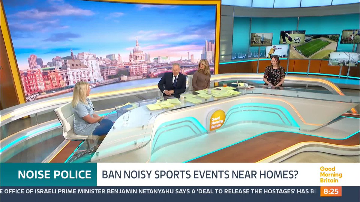 A secondary school can’t use its £700,000 sports field after neighbours complained about the noise from referees’ whistles. Is it right to ban noisy school matches? Or have neighbours over-reacted? Gail Emms and Lucy Baker debate the issue.