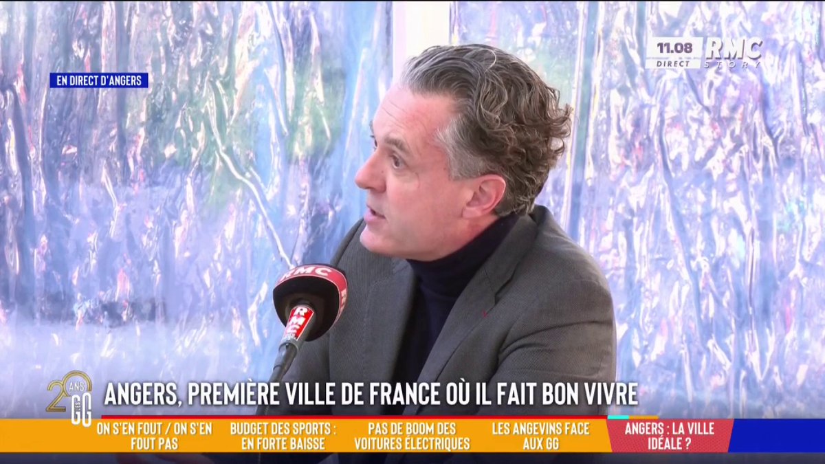 🎙️ Christophe Béchu, maire d'Angers : "Faire de la politique ce n'est pas seulement se battre les uns contre les autres pour gagner les élections, c'est aussi gérer le territoire... Ici, quand les élections sont finies, la droite et la gauche travaillent ensemble !" #GGRMC