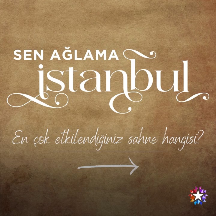 #SenAğlamaİstanbul’un beşinci bölümünde en etkilendiğiniz sahne hangisiydi? 👀 Sen Ağlama İstanbul