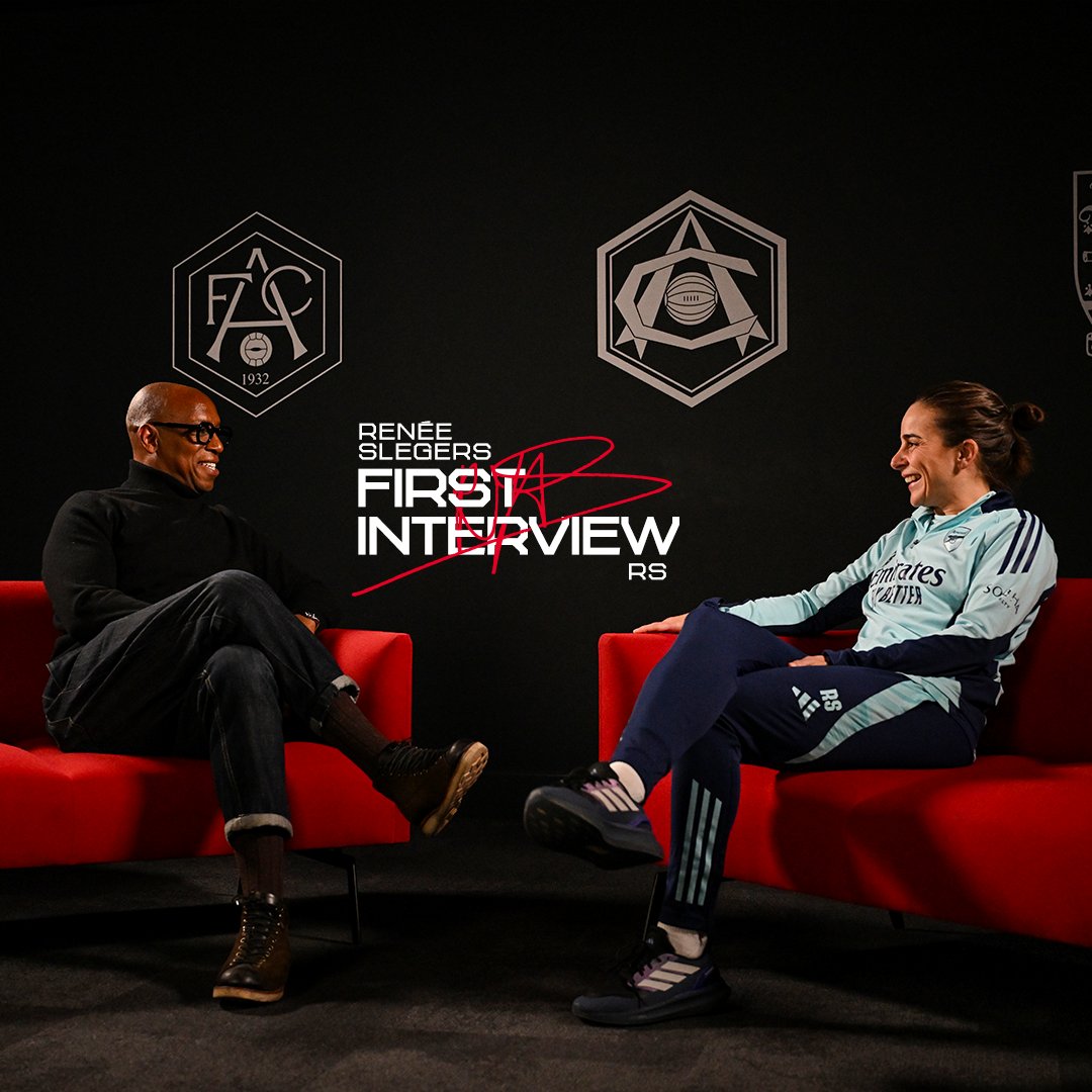 Renée Slegers sits down with Ian Wright for her first interview as our head coach 🎙️