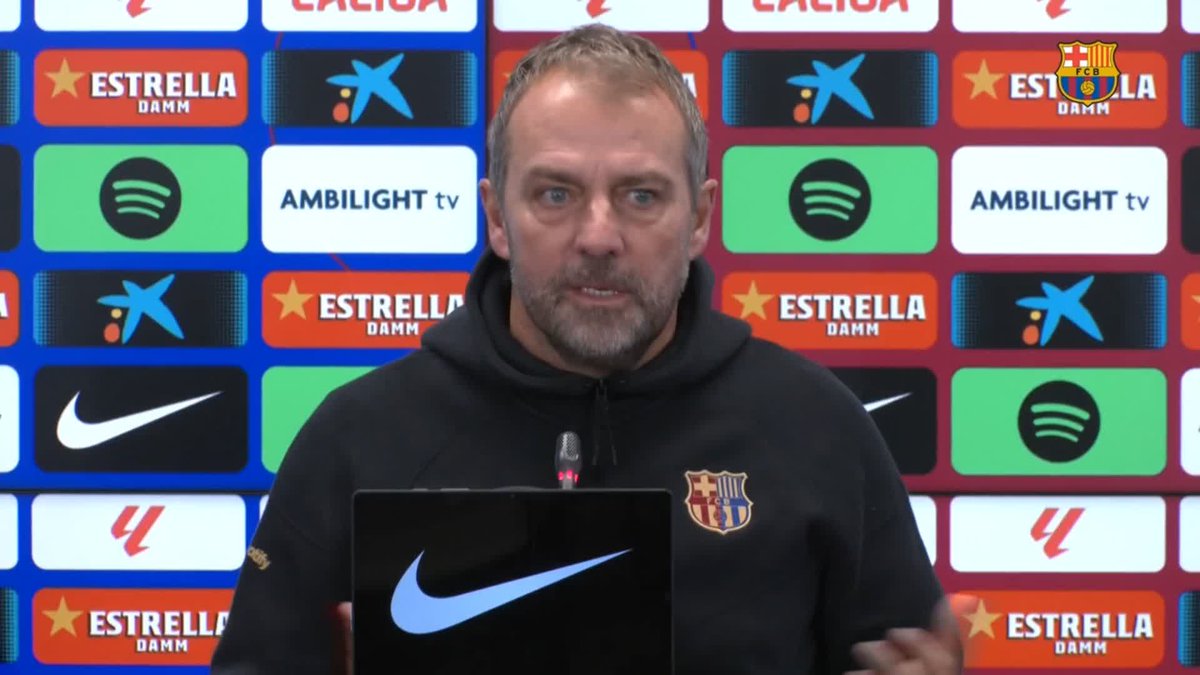 🎙️ HANSI FLICK: "When Ronald Araujo is on the pitch, you can feel it. He's one of the best." #GetafeBarça