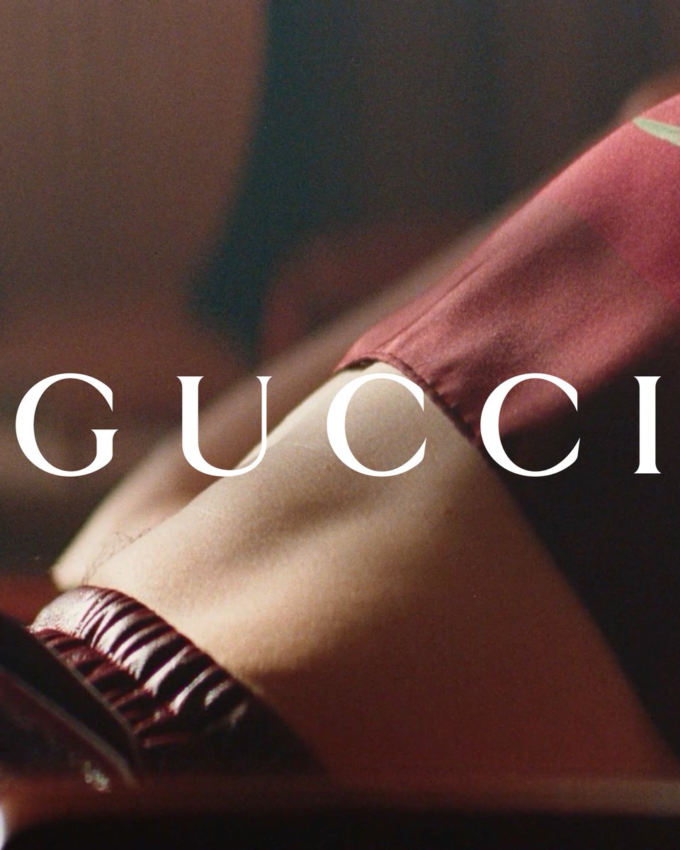 #GucciWhereLightFindsUs, the new #GucciSS25 campaign by Creative Director Sabato De Sarno and director #XavierDolan, illuminates an encounter between #YaraShahidi and #GeorgeMacKay where each movement resonates universally, transforming into visual poetry.