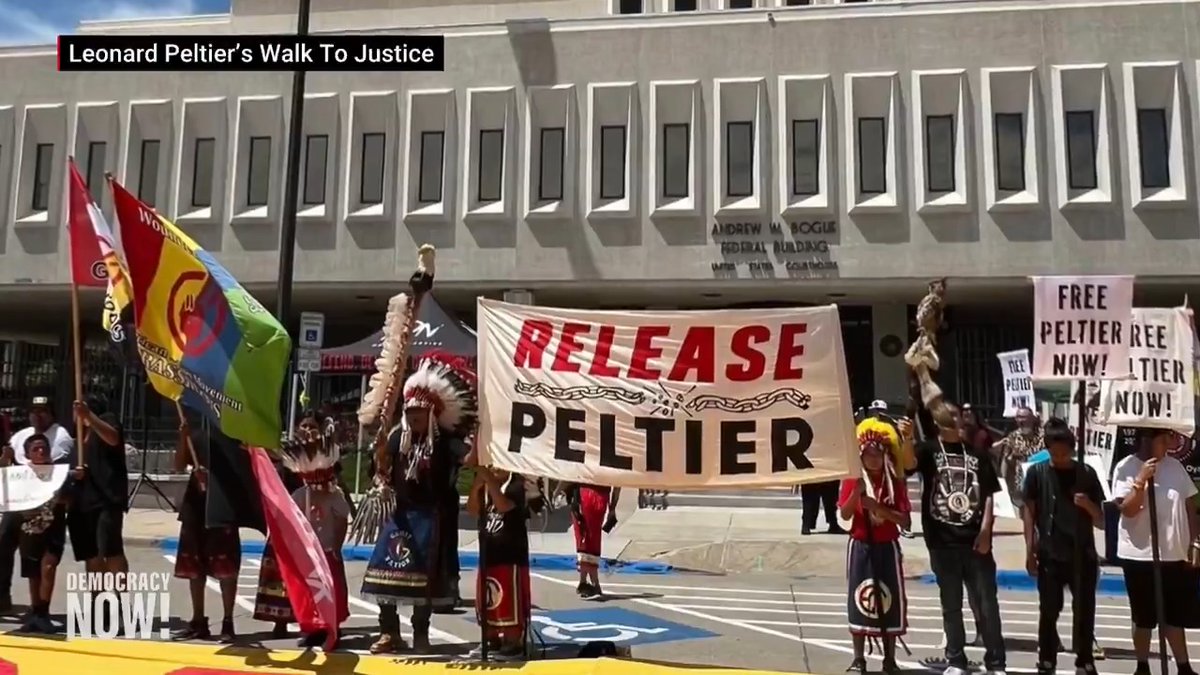 With just days left in Biden's term, activists are hopeful he will finally free the imprisoned Native American leader Leonard Peltier. Nick Tilsen of NDN Collective says the decision is "sitting on the desk of the president" right now.