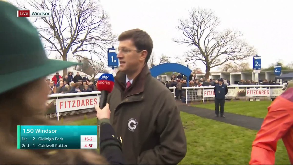 "It's great to see the hard work paid off, and the dream is alive!" ❤️ Harry Fry Racing pays tribute to the stable and veterinary team behind the return of Gidleigh Park...