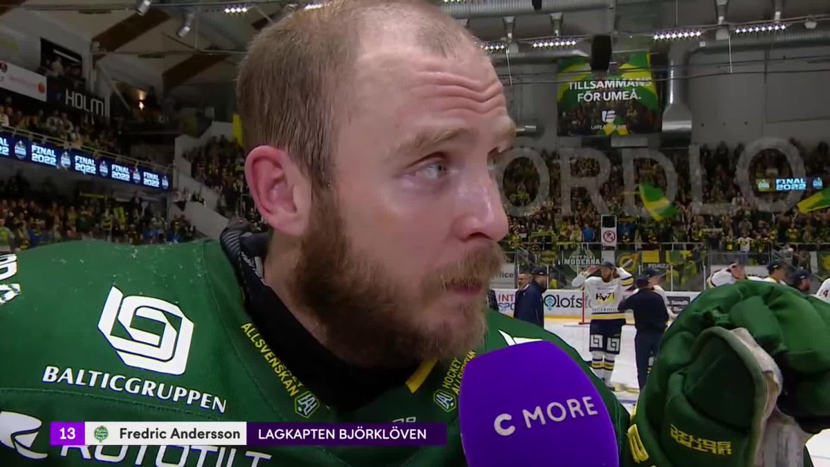 Fredric Andersson har valt att lägga skridskorna på hyllan efter återkommande skadeproblem. En ledare både på och utanför isen som förtjänar all respekt. ✊