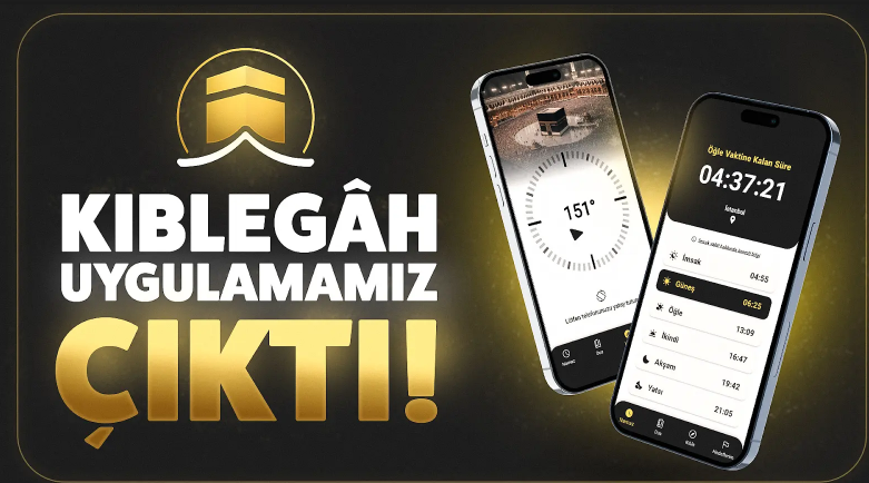 Kıblegâh Uygulamamız Yenilendi! ✨ Öne Çıkan Özellikler: 🕌 Namaz Vakitleri 📿 Dualar Ve Zikirler 🧭 Kıble Pusulası 🎯 Kişisel Hedefler Şimdi App Store ve Google Play'de