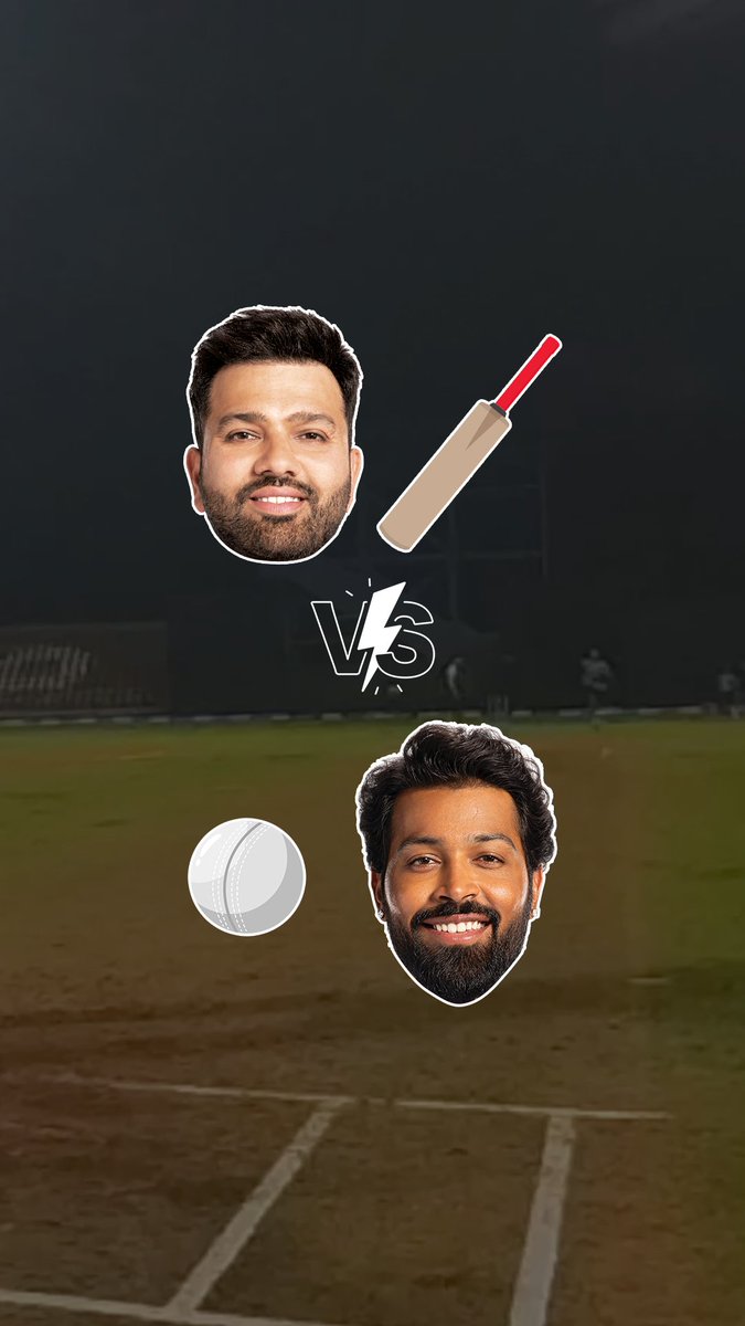 ROHIT vs HARDIK 🙇 - Rohit &amp; Hardik preparing together for the Champions Trophy 2025.
