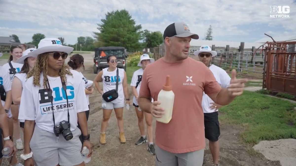 The Big Ten made a visit to the incredible Kroul Farms last summer. Go inside the trip with the student-athletes and Hawkeye Football alum Matt Kroul. #B1GLife x University of Iowa