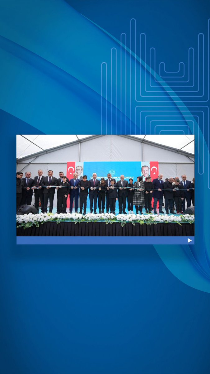 Millî Eğitim Bakanımız Sayın Yusuf Tekin’in katılımıyla Ümraniye Halkbank Ortaokulu ve Kütüphanesi bugün açıldı! Eğitime verdiğimiz destek ve çalışmalarımızdan gurur duyuyor, geleceğimizin teminatı olan çocuklarımıza eğitim hayatlarında başarılar diliyoruz!