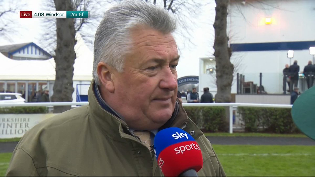 "Harry got off and said, 'lovely horse but not a champion!'" Paul Nicholls reflects on a disappointing afternoon at Windsor Racecourse for Caldwell Potter...