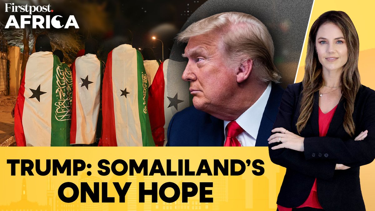 #FirstpostAfrica: In Somalia’s breakaway region, Somaliland, many people are convinced that the United States is poised to become the world’s first country to recognise Somaliland’s independence under Trump 2.0. alyson le grange tells you more.