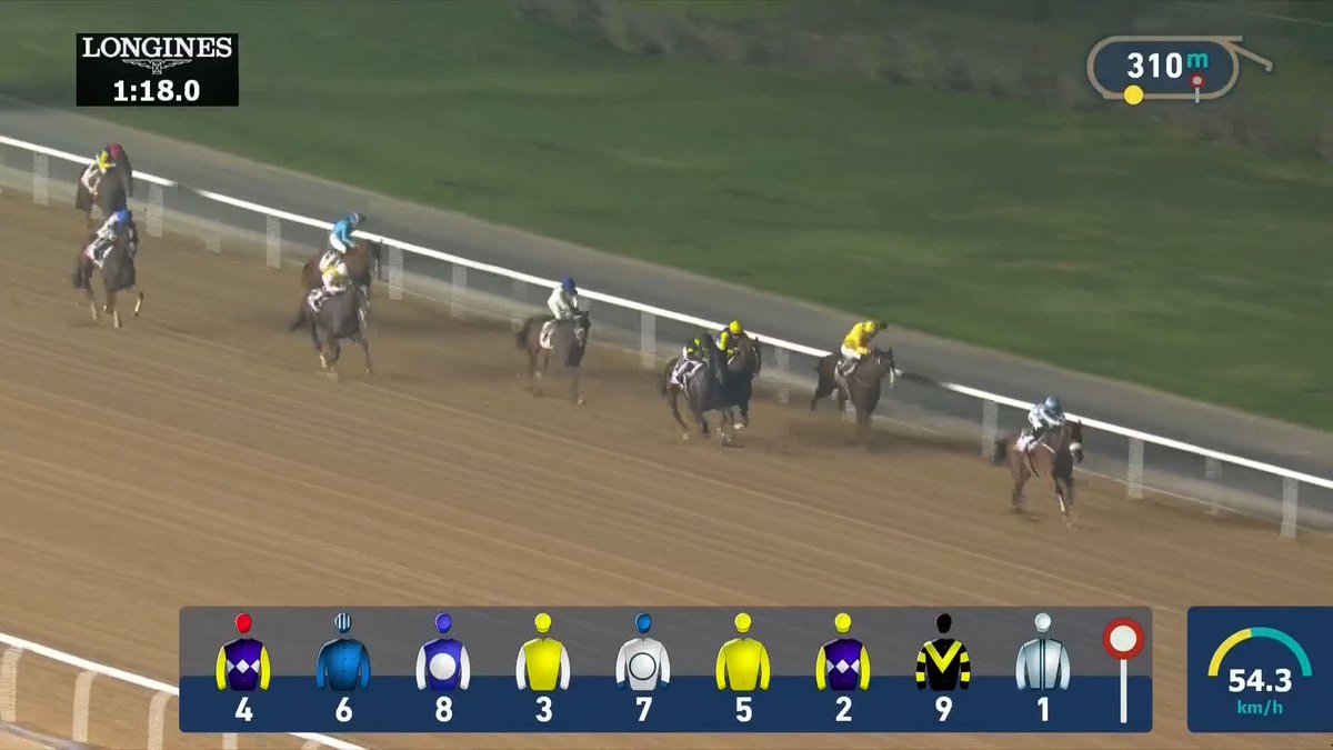 Oh. My. Goodness! 😱 What a run from 𝐐𝐔𝐄𝐄𝐍 𝐀𝐙𝐓𝐄𝐂𝐀 in the Cocoa Beach Stakes, sponsored by Land Rover Discovery 💨 And what a triumph for trainer Niels Petersen 🇳🇴 and jockey Carlos Lopez 🫡 #DubaiCarnival