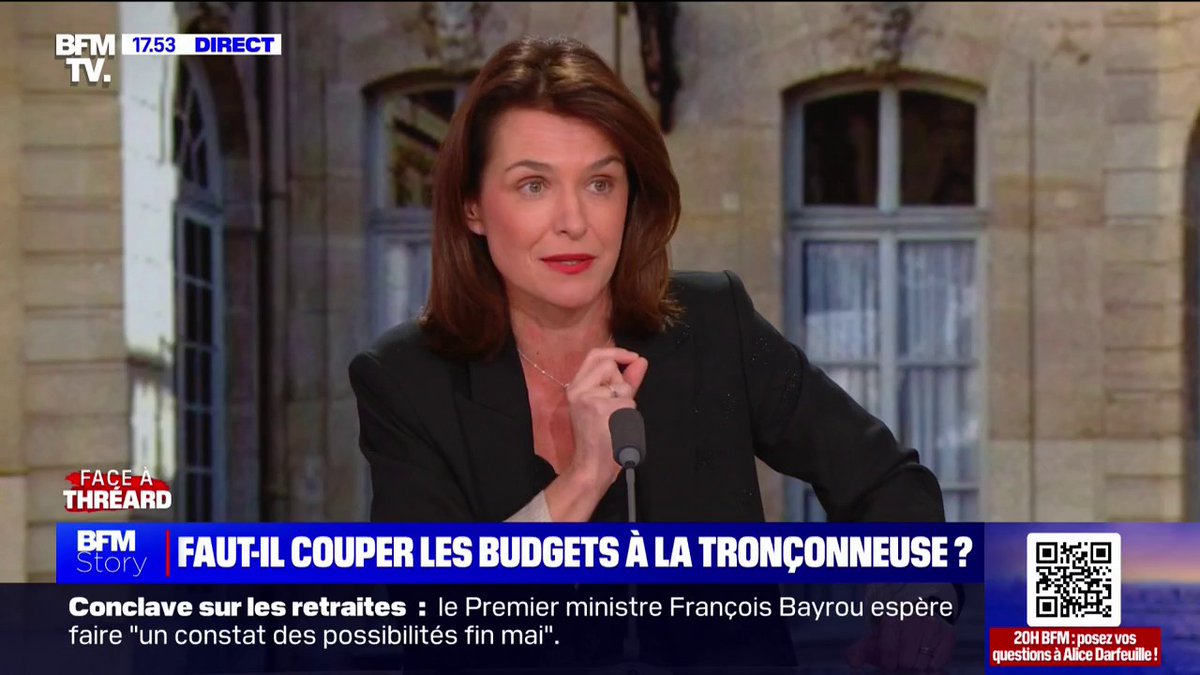 Christelle Morançais (présidente "Horizons" de la région Pays de la Loire): "La dette n'a pas de couleur politique"
