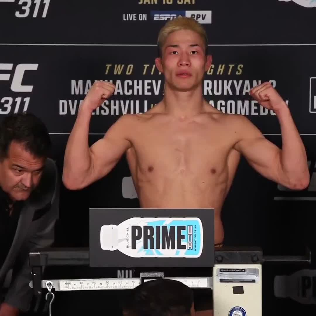 UFC計量結果📝 中村倫也 クリア！ #UFC311