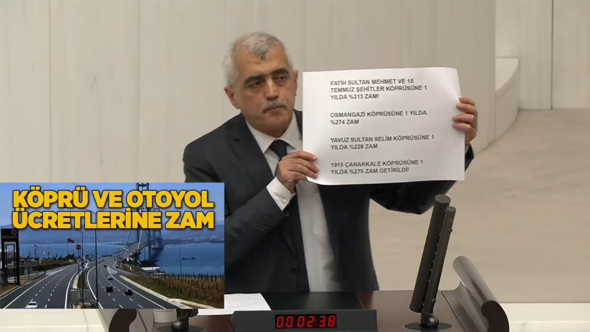 Ya "TÜİK" diyorsunuz... Ya, şimdi, biz diyoruz ki "ENAG rakamlarına bakın." Oho, siz uçmuşsunuz! ENAG "yüzde 83" derken siz "yüzde 313" diyorsunuz; rakamlar ortada arkadaşlar, bu ne hâldir?
