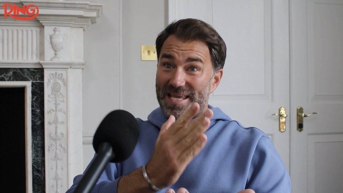 Eddie Hearn on the Chris Eubank Jr vs Conor Benn rehydration clause: “You can't moan about a rehydration clause when you're fighting a welterweight.”