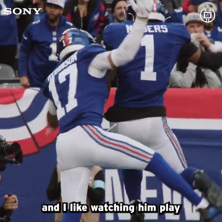 Malik Nabers on Wan'Dale Robinson: