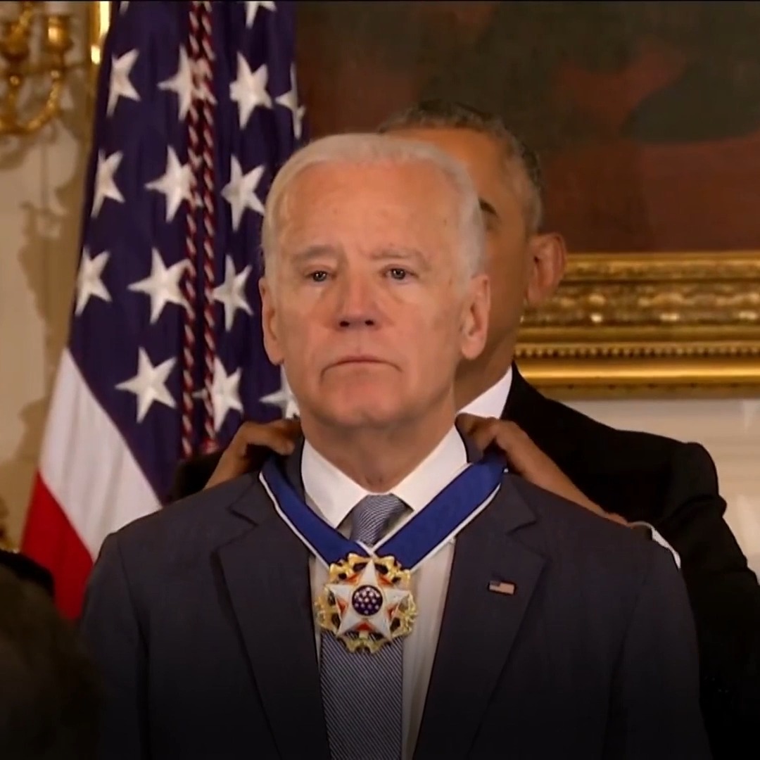 It’s been eight years since President Obama gave President Biden the Medal of Freedom 💙