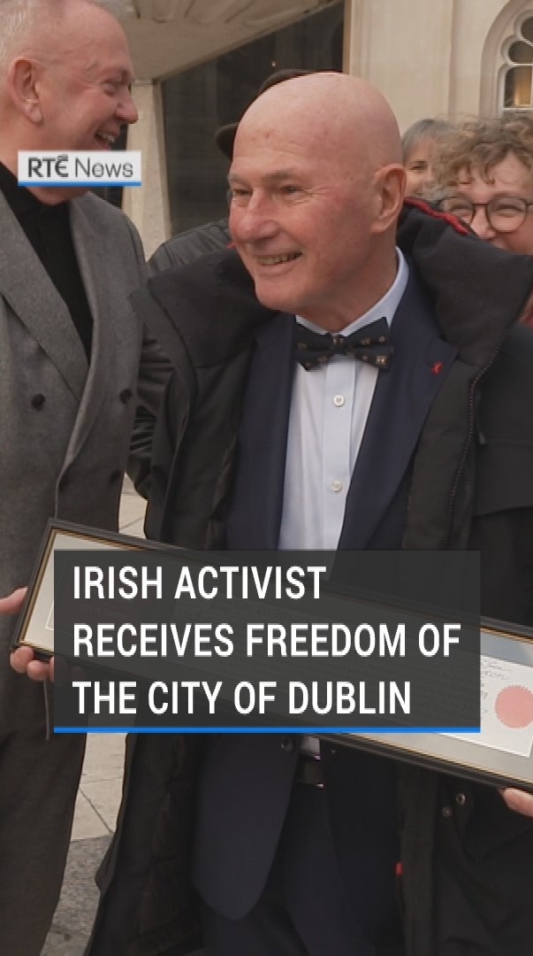 The renowned Irish HIV/AIDS activist and former priest, Bernárd Lynch, has received the freedom of the City of London | Read more: