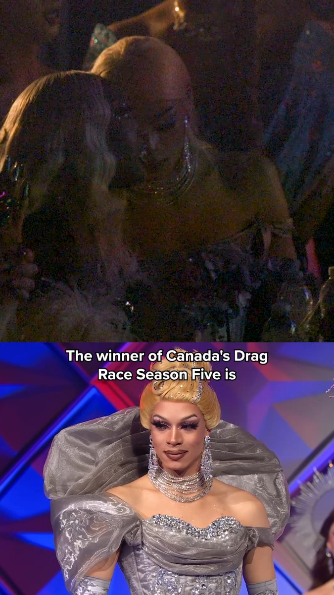 Condragulations @thevirgoqueenTO! 👑 #CanadasDragRace Where to watch: 🇨🇦: @cravecanada 🌎: WOW Presents Plus