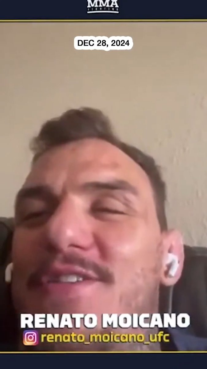 .Renato Moicano called his shot back in December 🔮 “I hope [Islam or Arman] break a leg or something so I can jump in and fight for the title.”