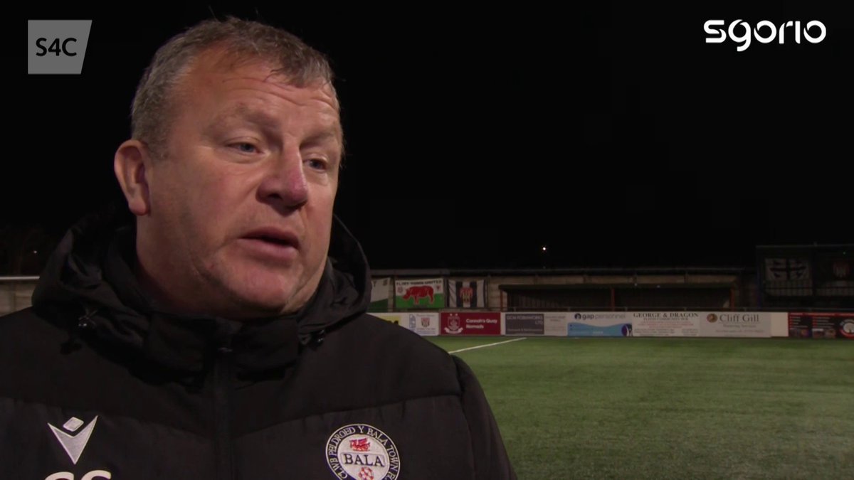 🗣️ "That game should never have started" "The conditions tonight were fair for everyone, and we've come and done a really good job." Colin Caton Bala Town FC ar ôl i'r tîm lwyddo i sicrhau eu lle yn y Chwech Uchaf ⬇️