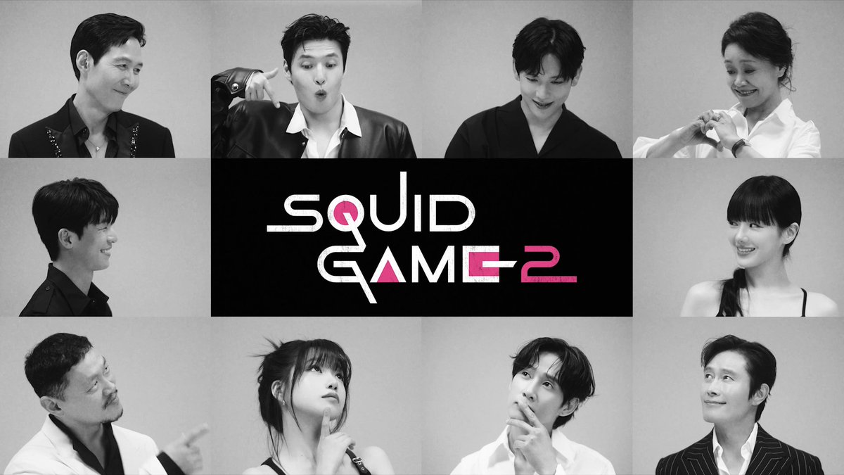 Squid Game, but make it glam 🦑