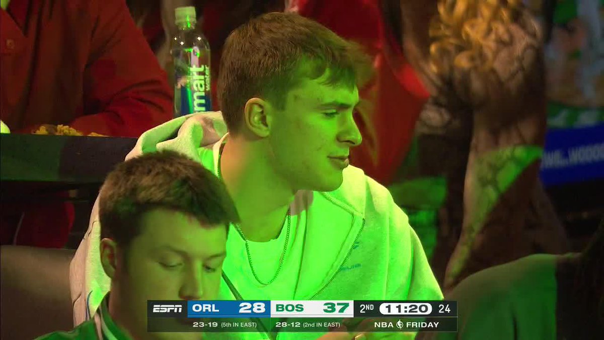 Cooper Flagg pulled up to Magic-Celtics 🍿