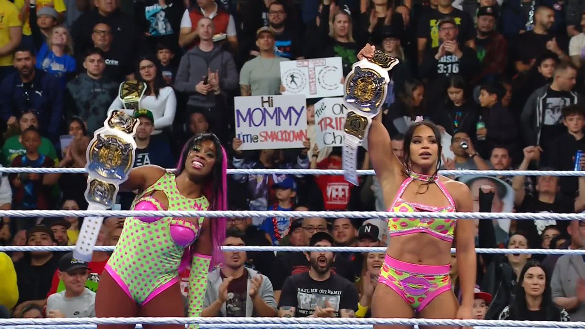 🚨🚨🚨 Bianca Belair &amp; Naomi will defend the WWE Women’s Tag Team Titles against Lash Legend and x on January 28th on #WWENXT! 📍ATLANTA 🎟️