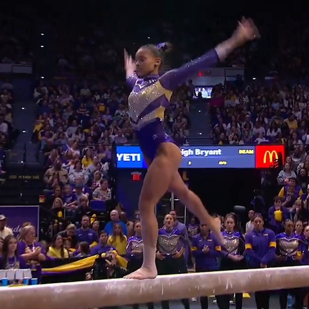 The beam queen Haleigh Bryant 👑 LSU Gymnastics | espnW