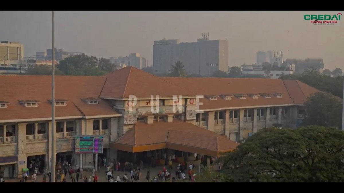 #Pune - India's most livable and aspiration city Video Credit CREDAI Pune