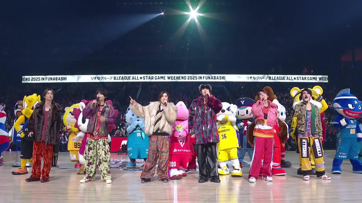// PICK UP message📢 \\ 「りそなグループ B.LEAGUE ALL-STAR GAME WEEKEND 2025 IN FUNABASHI」でOPENING SPECIAL PERFORMANCEを披露していただいたSixTONESの皆さんからコメントをいただきました✨ SixTONES / ソニーミュージック #SixTONES #Bリーグ #Bリーグオールスター #りそなグループ