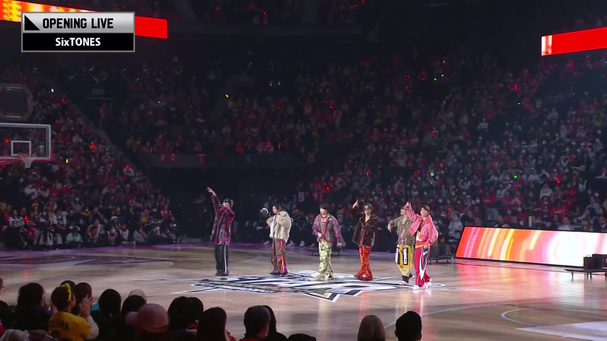 りそなグループ B.LEAGUE ALL-STAR GAME WEEKEND 2025 IN FUNABASHI 「OPENING SPECIAL PERFORMANCE」 「THE BALLERS」/ SixTONES SixTONES / ソニーミュージック #SixTONES #SixTONES_THEBALLERS #Bリーグ #Bリーグオールスター #りそなグループ