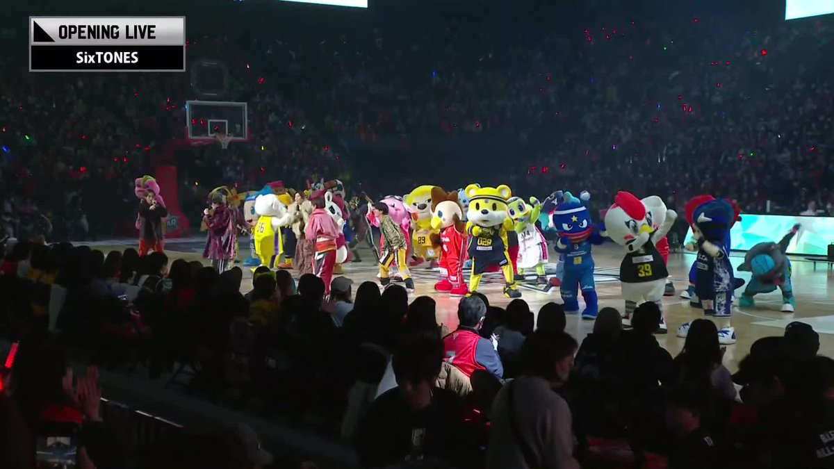 りそなグループ B.LEAGUE ALL-STAR GAME WEEKEND 2025 IN FUNABASHI 「OPENING SPECIAL PERFORMANCE」 「WHIP THAT」/ SixTONES SixTONES / ソニーミュージック #SixTONES #SixTONES_WHIPTHAT #Bリーグ #Bリーグオールスター #りそなグループ