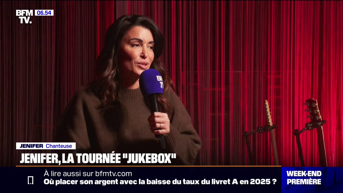 Musique: Jenifer lance sa tournée "jukebox"