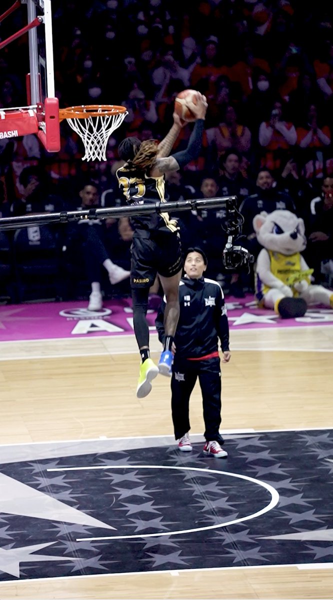 👑DUNK KING AJ👑 初出場で初優勝に輝いたアンソニー・ゲインズ・ジュニアのダンク！ AJ Gaines 鹿児島レブナイズ #Bリーグオールスター #キャプテンアメリカ #Bリーグ #りそなグループ
