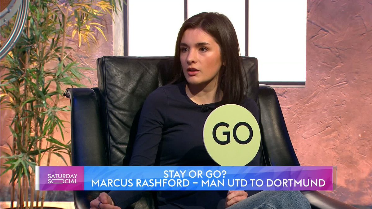 "If you give him space to run into he is devastating" 💥 Is Borussia Dortmund the right club for Marcus Rashford? 🤔 #SaturdaySocial