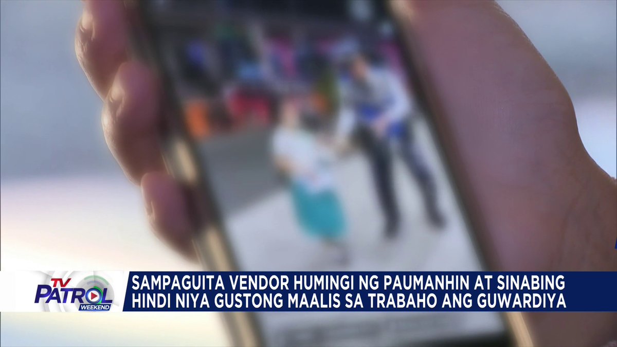 EXCLUSIVE: Humarap sa ABS-CBN News ang 22 anyos na sampaguita vendor na nakuhanan ng video na itinataboy ng isang guwardiya sa labas ng isang mall sa Mandaluyong City. Itinanggi niya ang mga paratang sa kaniya na kumakalat sa social media na bahagi siya ng isang sindikato.