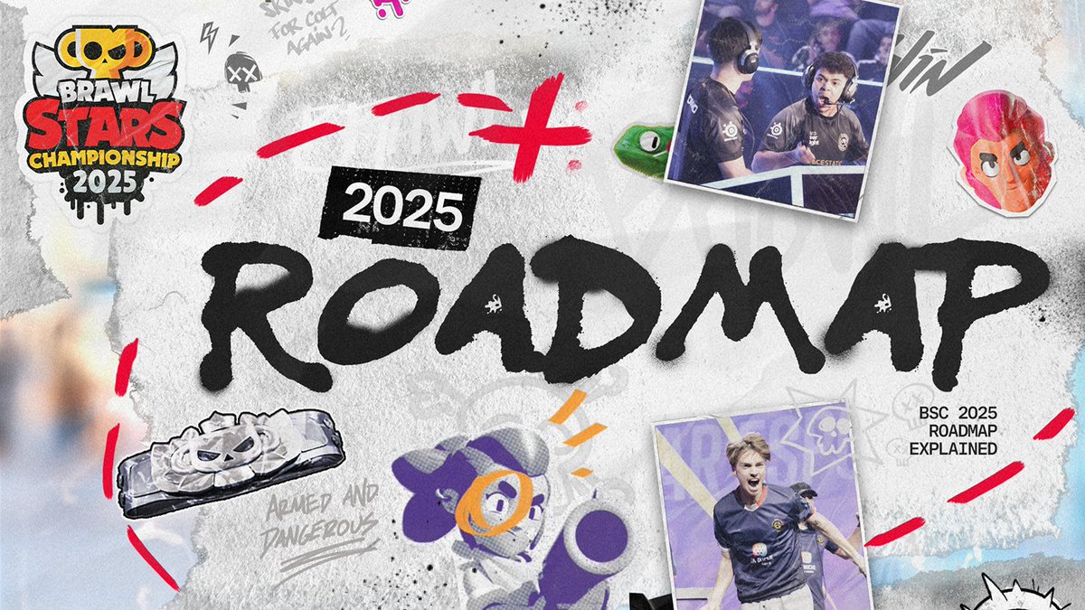 The time has come! The 2025 Roadmap is HERE! 🗺 Get excited for a jam-packed year of Brawl!! For additional details, the rulebook, and even a tease, see our kickoff blog below! 🔗 #BSC25