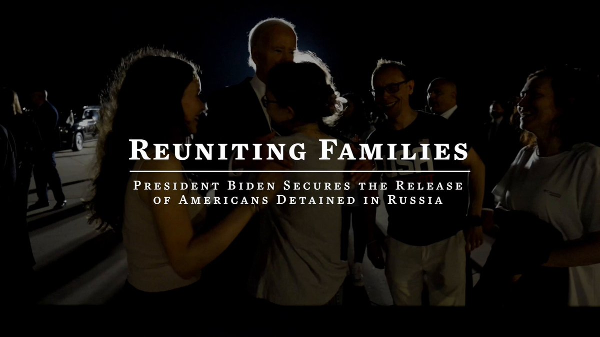 President Biden has no higher priority than ensuring the safety of Americans overseas – that’s why he negotiated for the release of more than 75 Americans who were held hostage or unjustly detained during his presidency.