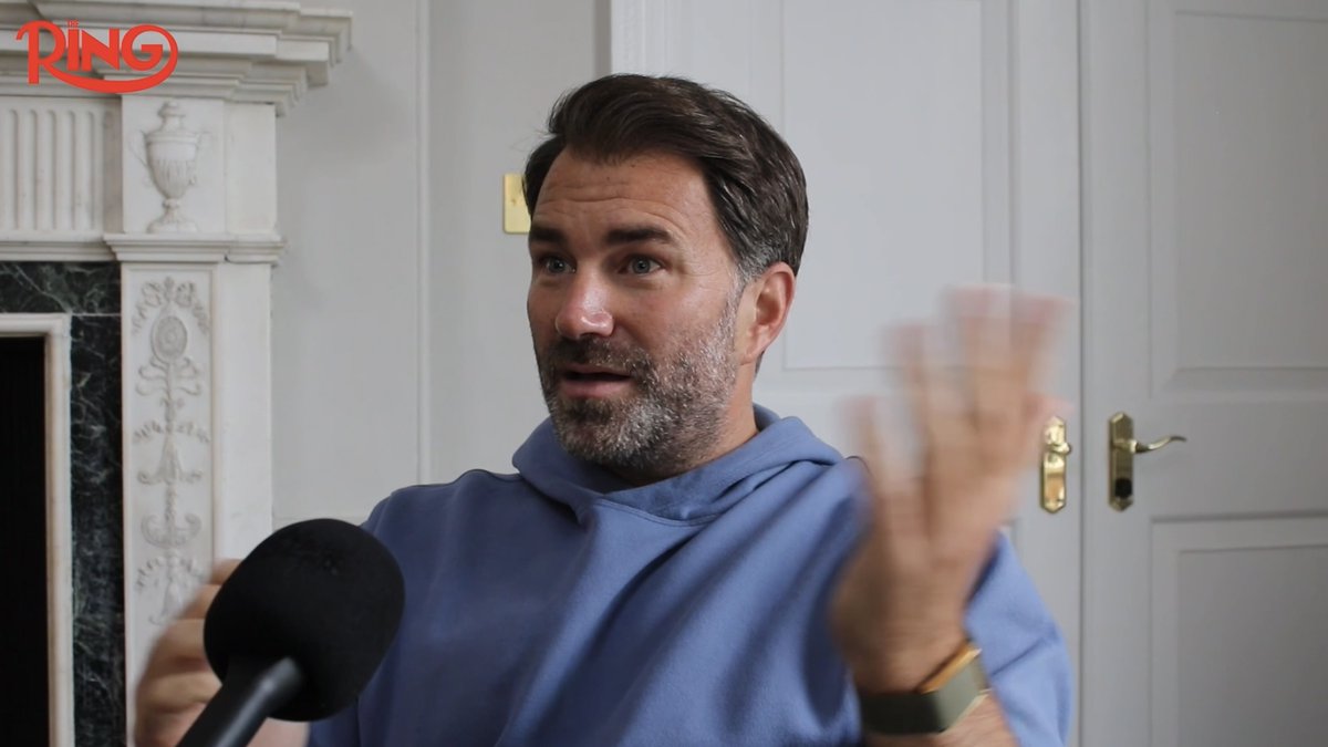 Eddie Hearn has told The Ring that they're not targeting Anthony Joshua vs Deontay Wilder, but admitted the fight could still happen if Tyson Fury is truly retired: “It's not part of the plan.”