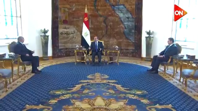 الرئيس عبد الفتاح #السيسي يستقبل المشير خليفة حفتر القائد العام للجيش الوطني الليبي #ON