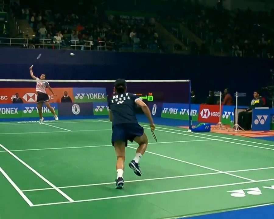 What an incredible rally! 🤯🏸 Follow live action: HSBC Sport #BWFWorldTour #IndiaOpen2025