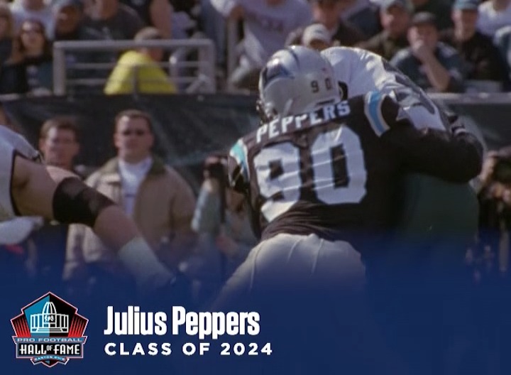 The Hall of Fame sends happy birthday wishes to Carolina Panthers Legend Pep! The Class of 2024 member turns 45 today. 🥳🎂